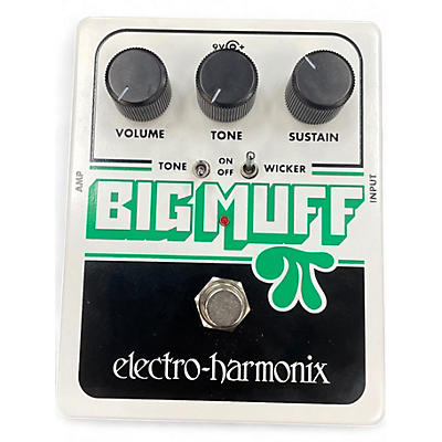 Used Electro-Harmonix Big Muff Tone Wicker Distortion Effect Pedal