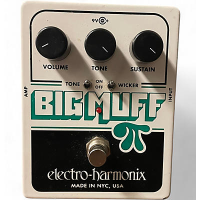Used Electro-Harmonix Big Muff Tone Wicker Distortion Effect Pedal