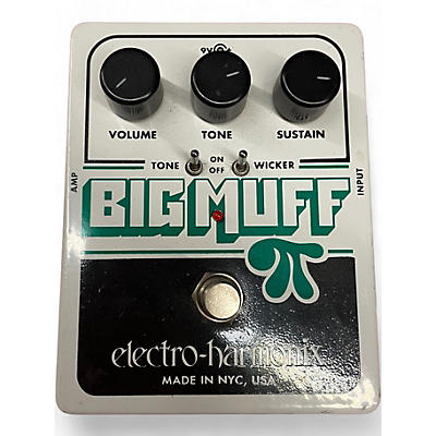 Used Electro-Harmonix Big Muff Tone Wicker Distortion Effect Pedal