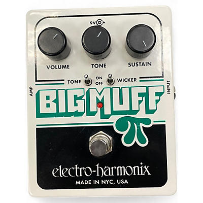 Used Electro-Harmonix Big Muff Tone Wicker Distortion Effect Pedal