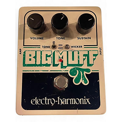 Used Electro-Harmonix Big Muff Tone Wicker Distortion Effect Pedal
