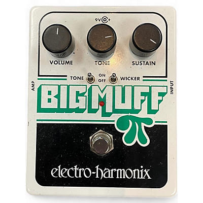 Used Electro-Harmonix Big Muff Tone Wicker Distortion Effect Pedal