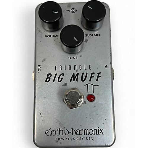 Electro-Harmonix Used Electro-Harmonix Big Muff Triangle Pi Distortion Effect Pedal