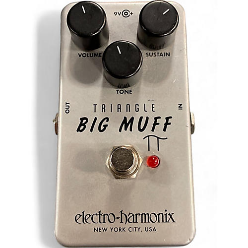 Electro-Harmonix Used Electro-Harmonix Big Muff Triangle Pi Distortion Effect Pedal