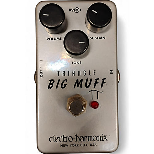 Electro-Harmonix Used Electro-Harmonix Big Muff Triangle Pi Distortion Effect Pedal