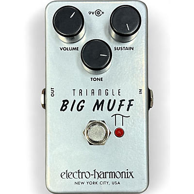 Electro-Harmonix Used Electro-Harmonix Big Muff Triangle Pi Distortion Effect Pedal