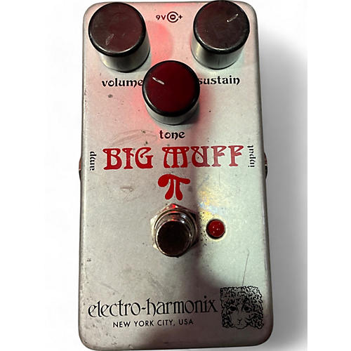 Used Electro-Harmonix Big Muff Triangle Pi Distortion Effect Pedal