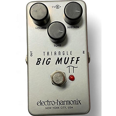 Used Electro-Harmonix Big Muff Triangle Pi Distortion Effect Pedal