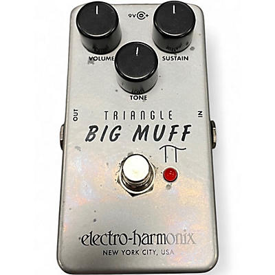 Used Electro-Harmonix Big Muff Triangle Pi Distortion Effect Pedal