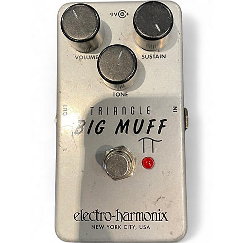 Used Electro-Harmonix Big Muff Triangle Pi Distortion Effect Pedal