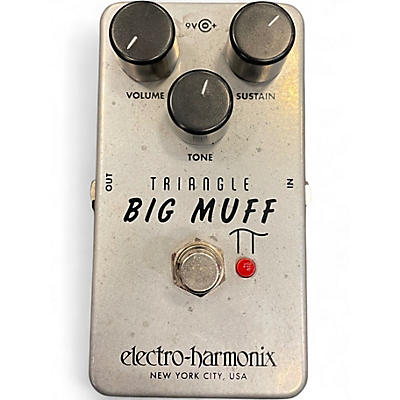 Used Electro-Harmonix Big Muff Triangle Pi Distortion Effect Pedal