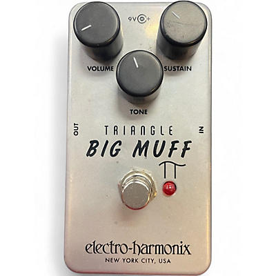 Used Electro-Harmonix Big Muff Triangle Pi Distortion Effect Pedal