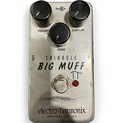 Used Electro-Harmonix Big Muff Triangle Pi Distortion Effect Pedal