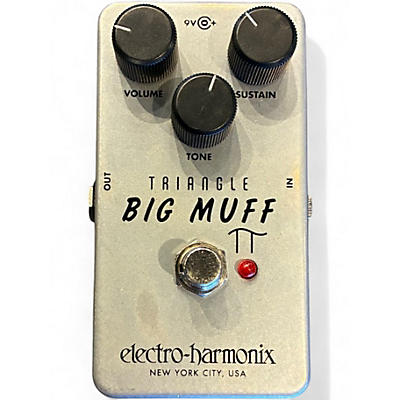 Used Electro-Harmonix Big Muff Triangle Pi Distortion Effect Pedal