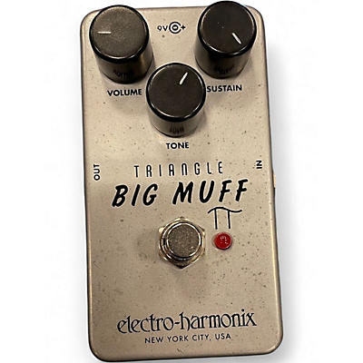 Used Electro-Harmonix Big Muff Triangle Pi Distortion Effect Pedal