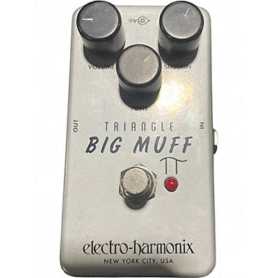 Used Electro-Harmonix Big Muff Triangle Pi Distortion Effect Pedal
