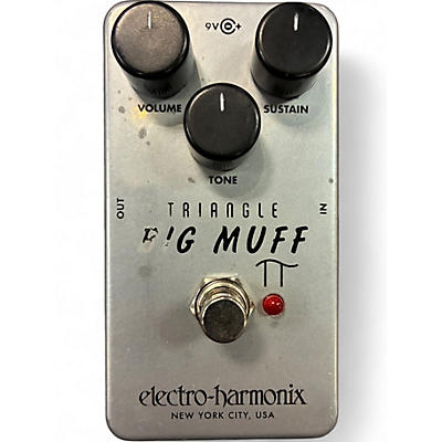 Used Electro-Harmonix Big Muff Triangle Pi Distortion Effect Pedal