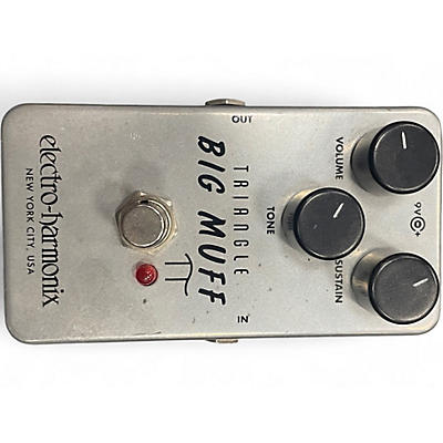 Used Electro-Harmonix Big Muff Triangle Pi Distortion Effect Pedal