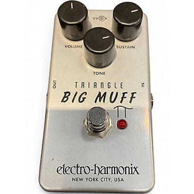 Used Electro-Harmonix Big Muff Triangle Pi Distortion Effect Pedal
