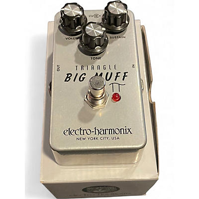 Used Electro-Harmonix Big Muff Triangle Pi Distortion Effect Pedal