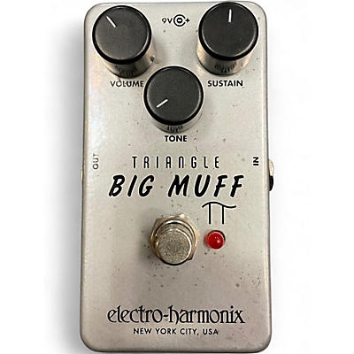Used Electro-Harmonix Big Muff Triangle Pi Distortion Effect Pedal