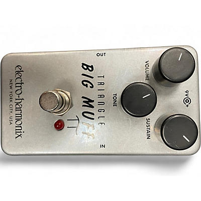 Used Electro-Harmonix Big Muff Triangle Pi Distortion Effect Pedal
