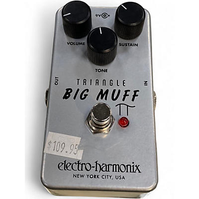 Used Electro-Harmonix Big Muff Triangle Pi Distortion Effect Pedal