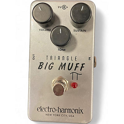 Used Electro-Harmonix Big Muff Triangle Pi Distortion Effect Pedal