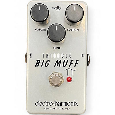 Used Electro-Harmonix Big Muff Triangle Pi Distortion Effect Pedal