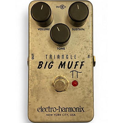 Used Electro-Harmonix Big Muff Triangle Pi Distortion Effect Pedal
