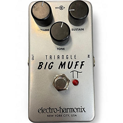 Used Electro-Harmonix Big Muff Triangle Pi Distortion Effect Pedal