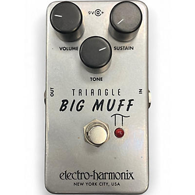 Used Electro-Harmonix Big Muff Triangle Pi Distortion Effect Pedal