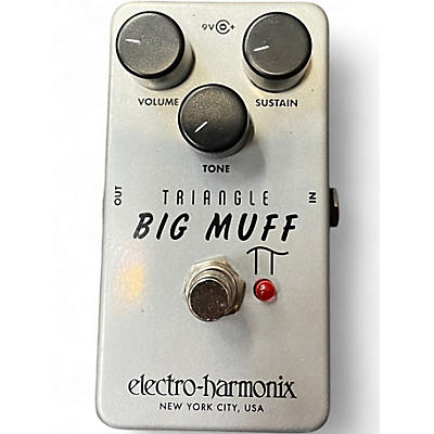 Used Electro-Harmonix Big Muff Triangle Pi Distortion Effect Pedal