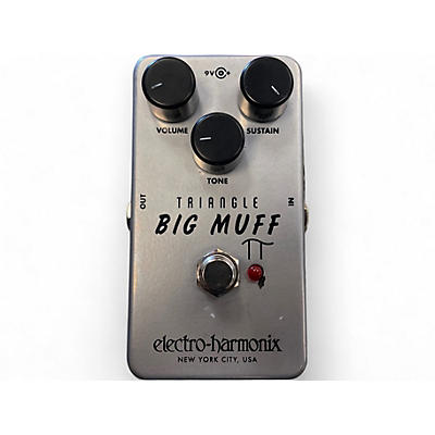 Used Electro-Harmonix Big Muff Triangle Pi Distortion Effect Pedal