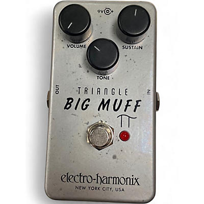 Used Electro-Harmonix Big Muff Triangle Pi Distortion Effect Pedal