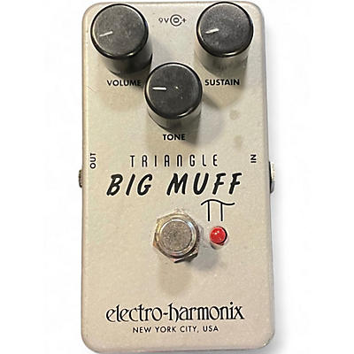 Used Electro-Harmonix Big Muff Triangle Pi Distortion Effect Pedal