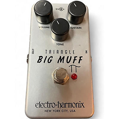 Used Electro-Harmonix Big Muff Triangle Pi Distortion Effect Pedal