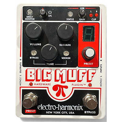Used Electro-Harmonix Big muff pi hardware plugin harmonic distortion/sustainer Effect Pedal