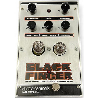 Used Electro-Harmonix Black Finger Compressor Effect Pedal