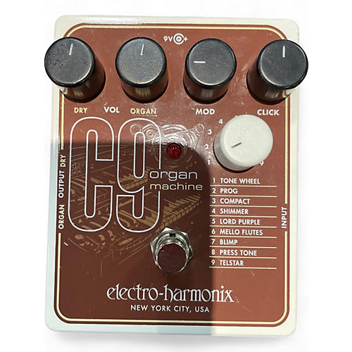 Used Electro-Harmonix C9 Organ Machine Effect Pedal