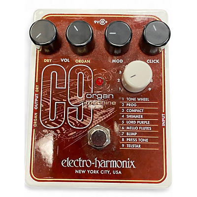 Used Electro-Harmonix C9 Organ Machine Effect Pedal