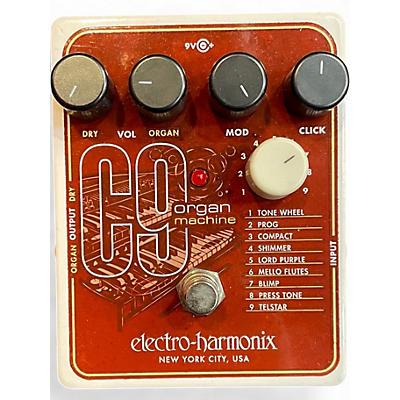 Used Electro-Harmonix C9 Organ Machine Effect Pedal
