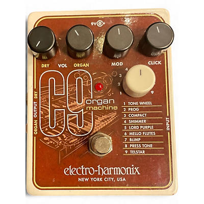 Used Electro-Harmonix C9 Organ Machine Effect Pedal