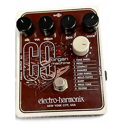 Used Electro-Harmonix C9 Organ Machine Effect Pedal
