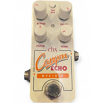 Used Electro-Harmonix CANYON ECHO Effect Pedal