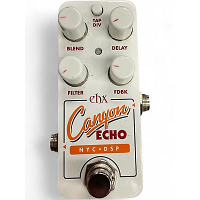 Used Electro-Harmonix CANYON ECHO Effect Pedal
