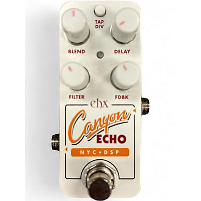 Used Electro-Harmonix CANYON ECHO Effect Pedal