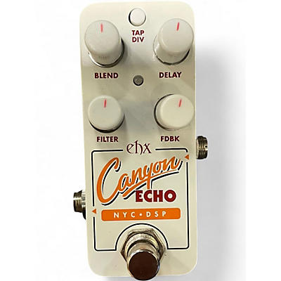 Used Electro-Harmonix CANYON ECHO Effect Pedal