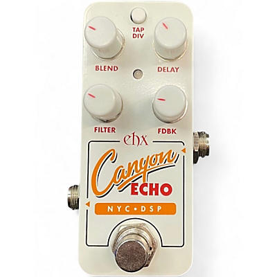 Used Electro-Harmonix CANYON ECHO Effect Pedal