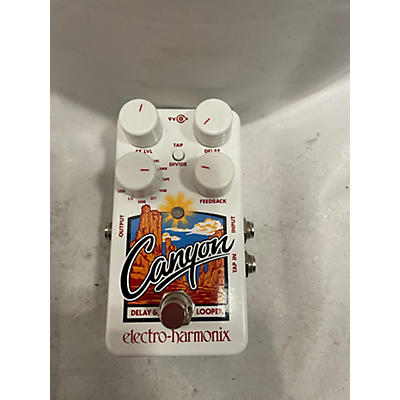 Electro-Harmonix Used Electro-Harmonix Canyon Delay And Looper Effect Pedal